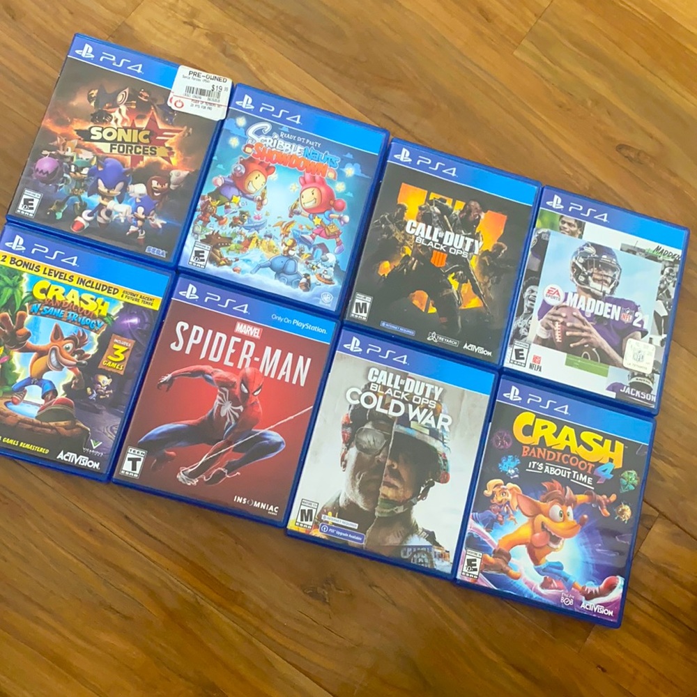 Ps4 video games